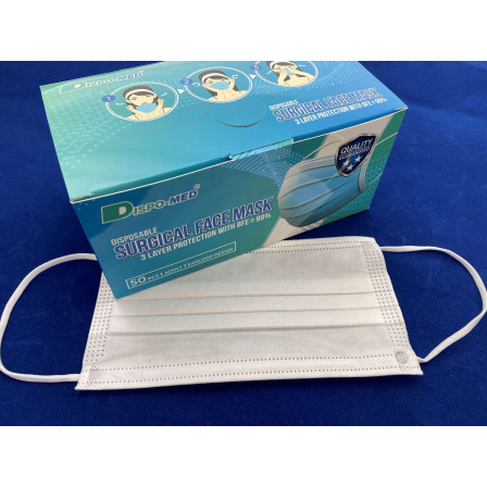 Disposable Surgical Face Mask 3 Layer Protection with BFE ≥ 99%